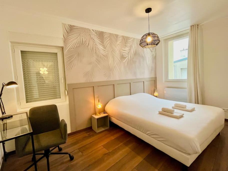 Florea Reims Avec Du Charme Proche Gare Et Centre Ngoại thất bức ảnh